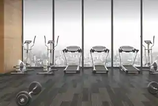 Gymnasium at Lodha Vista